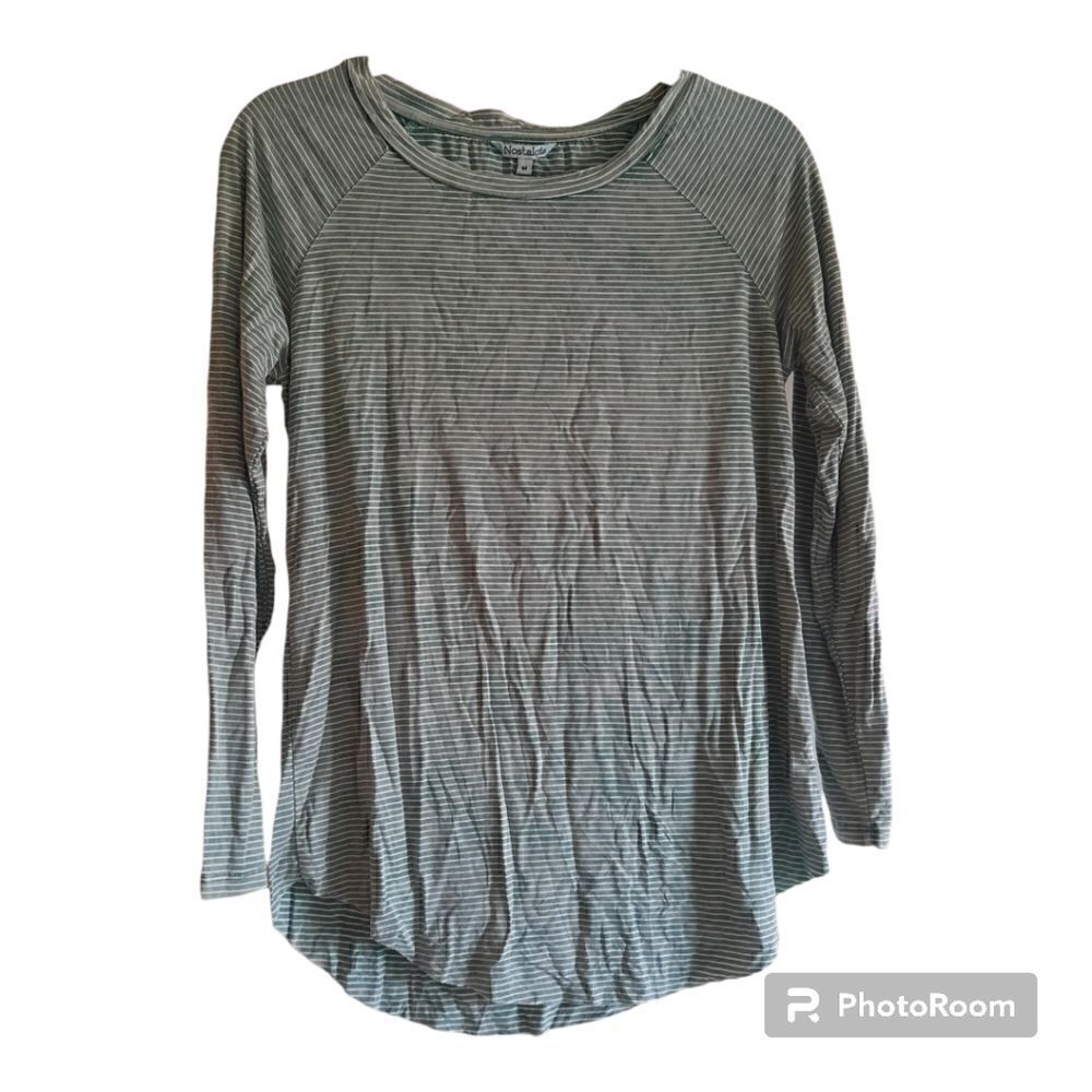 Nostalgia Moxie Mineral Wash Long Sleeve Top